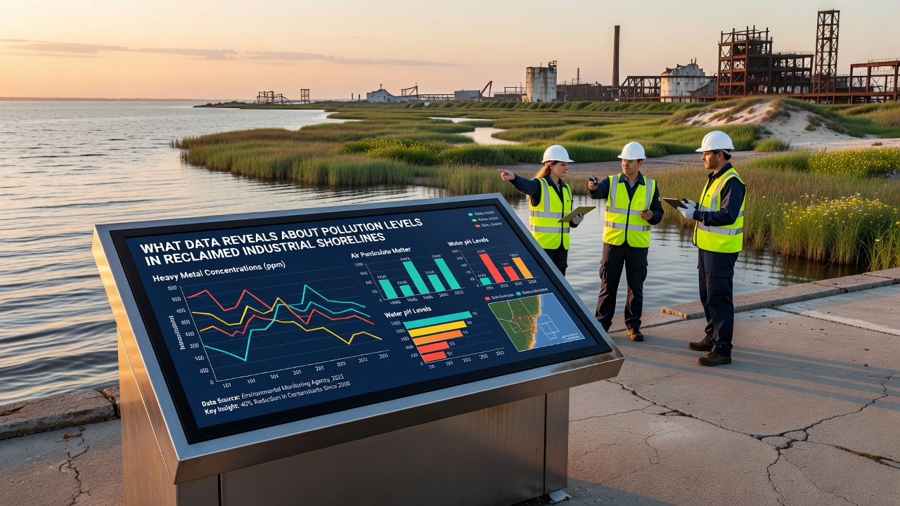 What Data Reveals About Pollution Levels in Reclaimed Industrial Shorelines